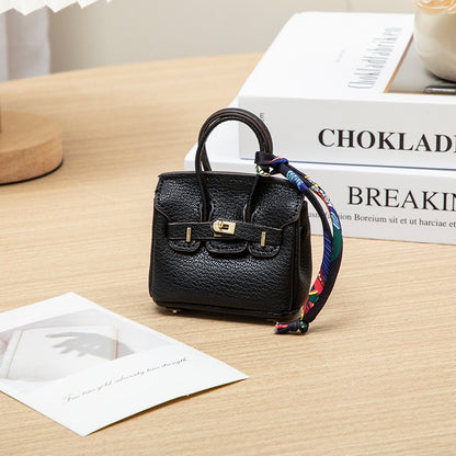 Mini PU Handbag | Cute Decorative Bag Charm & Collectible Ornament
