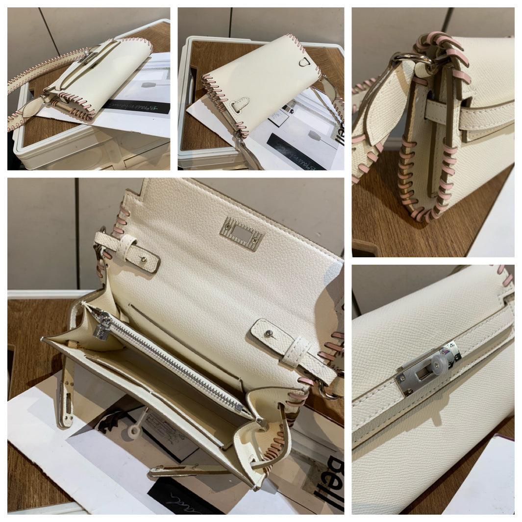 C47 Mini Woven Edge Bag – 19cm Crossbody | Factory Direct Wholesale