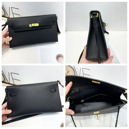 H Series 27 cm Structured Crossbody Bag | Premium PU Leatheruette bag