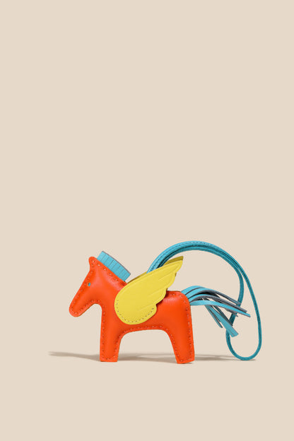 PU Horse Bag Charm | Cute Leather Pendant for Handbags, Keys & Accessories