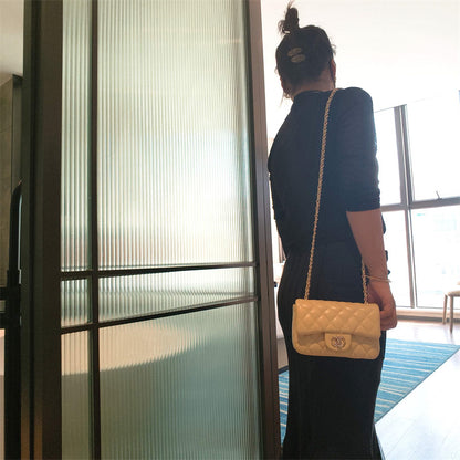 C Series – Small Leather Quilted Crossbody Bag | 7 Colors