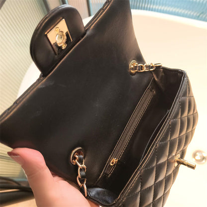 C Series – Small Leather Quilted Crossbody Bag | 7 Colors