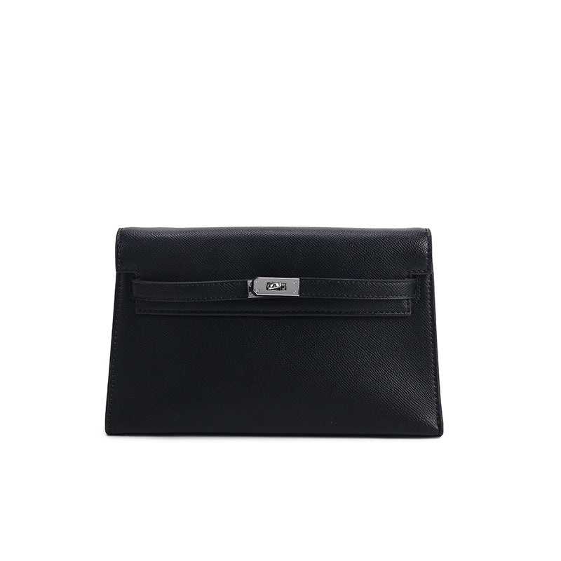 Classic Structured Handbag Wholesale | H Series 25 cm PU Top Handle Bag | GREEN Factory