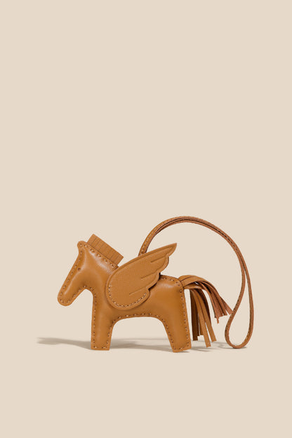 PU Horse Bag Charm | Cute Leather Pendant for Handbags, Keys & Accessories