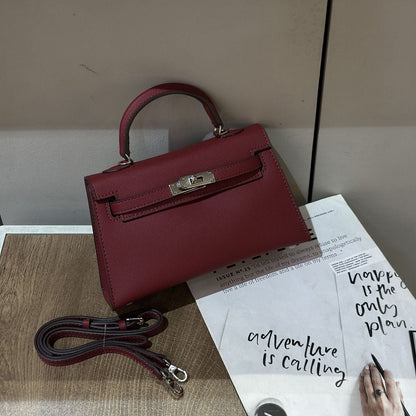 Elegant Structured Bag Wholesale |22 cm PU Handbag Silver | GREEN Factory