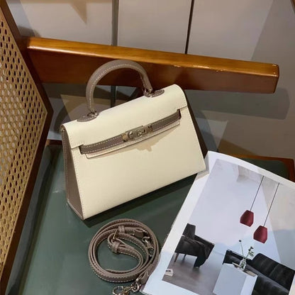 22cm Mini Structured Top-Handle Bag | Crossbody & Handbag | GREEN Factory Direct