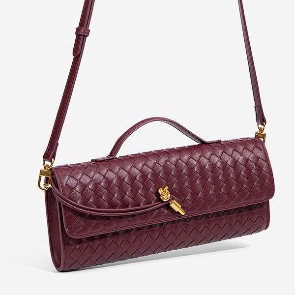 Croc Embossed Evening Clutch 30cm | Shoulder & Hand Carry | GREEN Factory